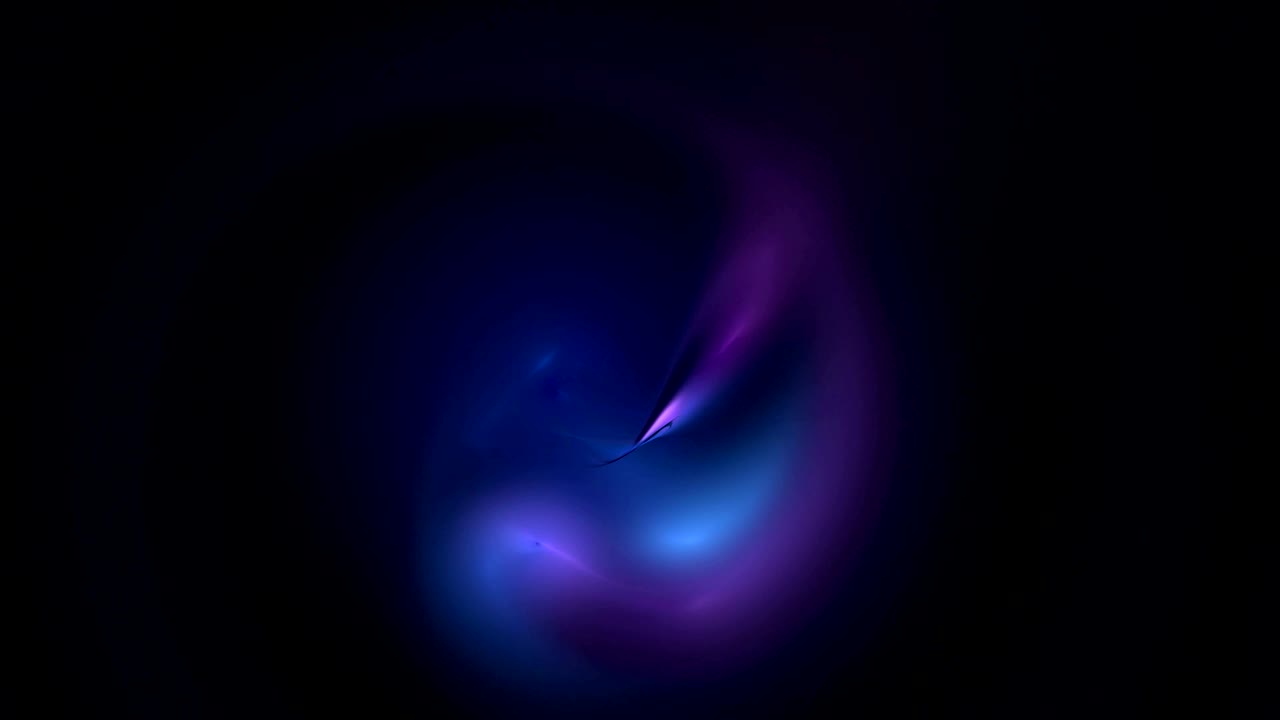 Blue galaxy nebula abstract loop motion background