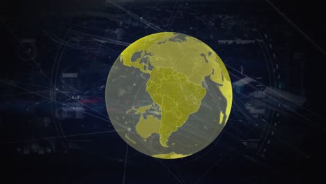 tecnología global y procesamiento de datos