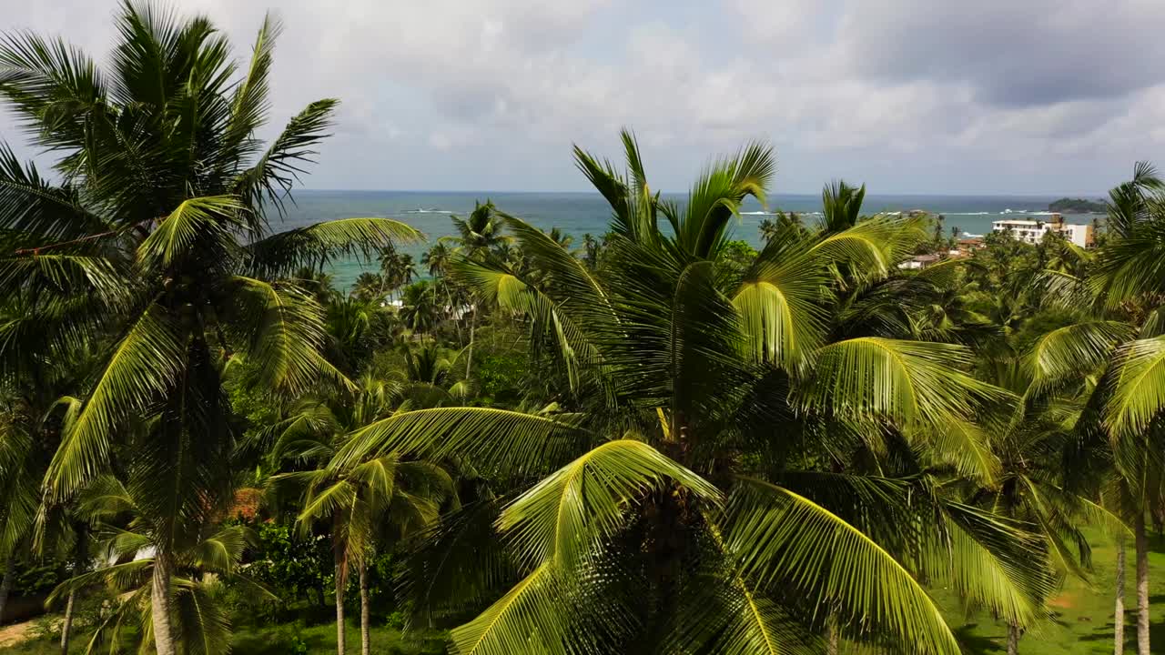 Seascape with blue ocean.