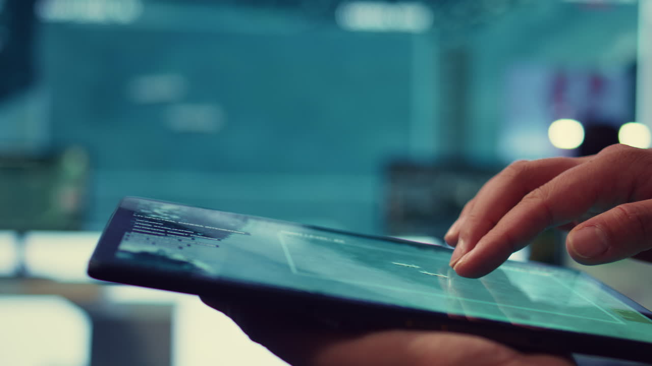 Navy operations specialist following hostile warship trajectory