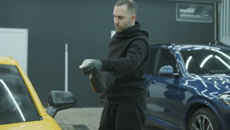 professional car detailing – washing, ceramic coating, and interior cleaning