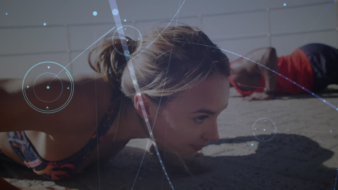 야외 운동을 하는 여성과 남성에 대한 연결 네트워크의 활성화