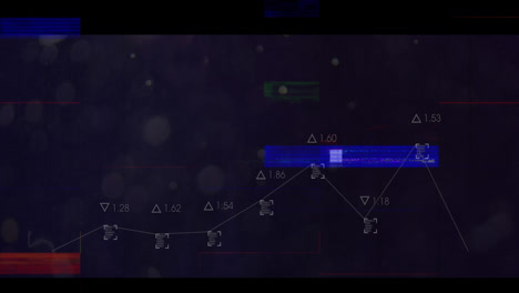 Animation-Der-Digitalen-Datenverarbeitung-Auf-Schwarzem-Hintergrund