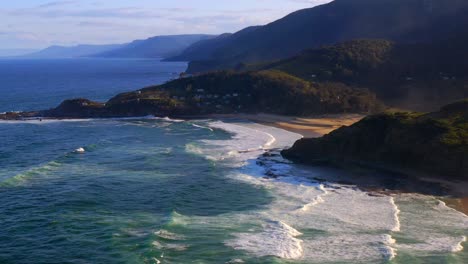 playa era con comunidad costera cerca del campamento era norte en el parque nacional real, nueva gales del sur, australia