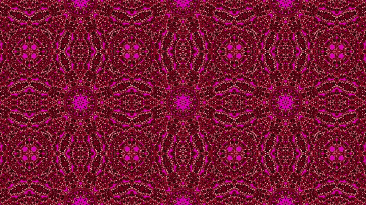 3d en bucle abstracto ornamentado fondo decorativo. hipnótico caleidoscopio de color azul de moda.