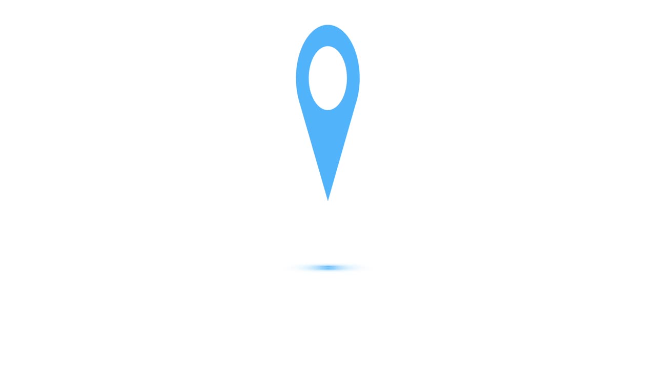 Location Icon pop up animation