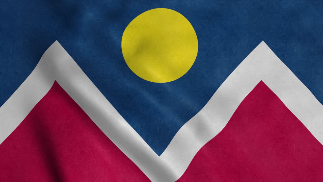 콜로라도 주 덴버의 발이 바람에 흔들리고 있다.