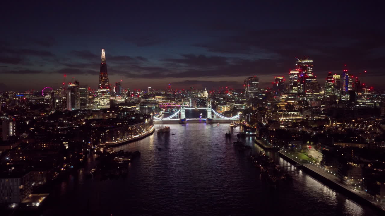 London Cityscape at Night