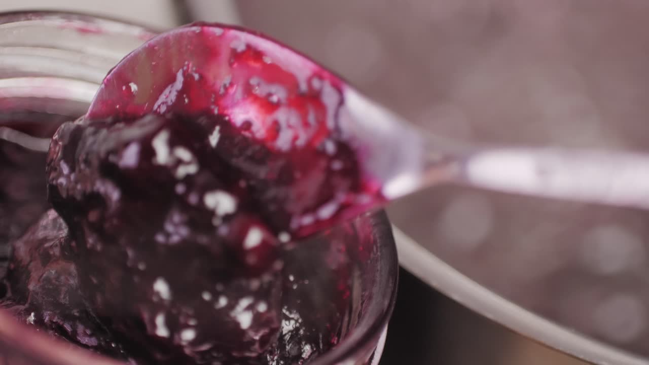 Making Homemade Berry Jam