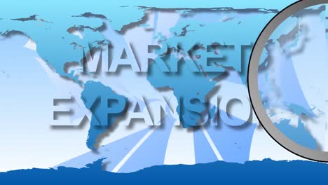 global market animation