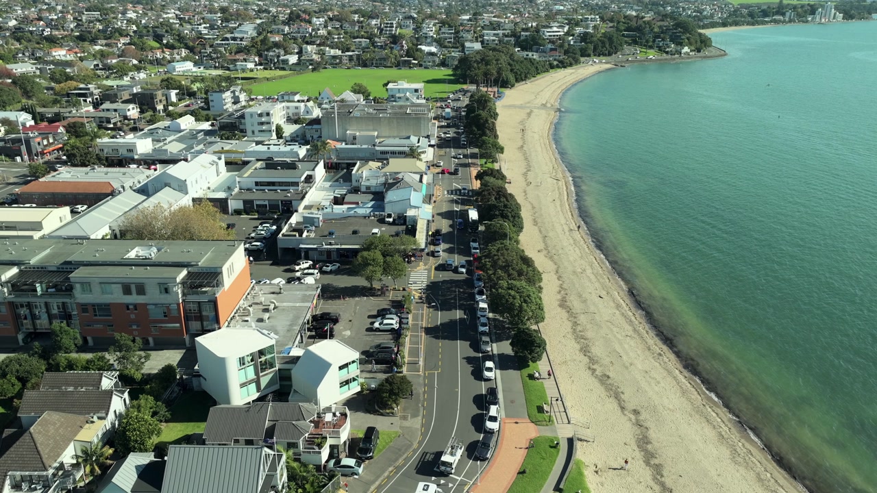 Over Buildings near St. Heliers Beach