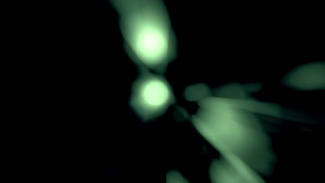 flashlight shine of ghost loop green move