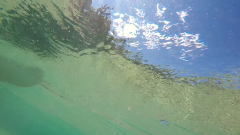 mujer en kayak en el río 4k