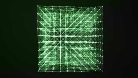 conexión a la red de datos digital y comunicación global - animación
