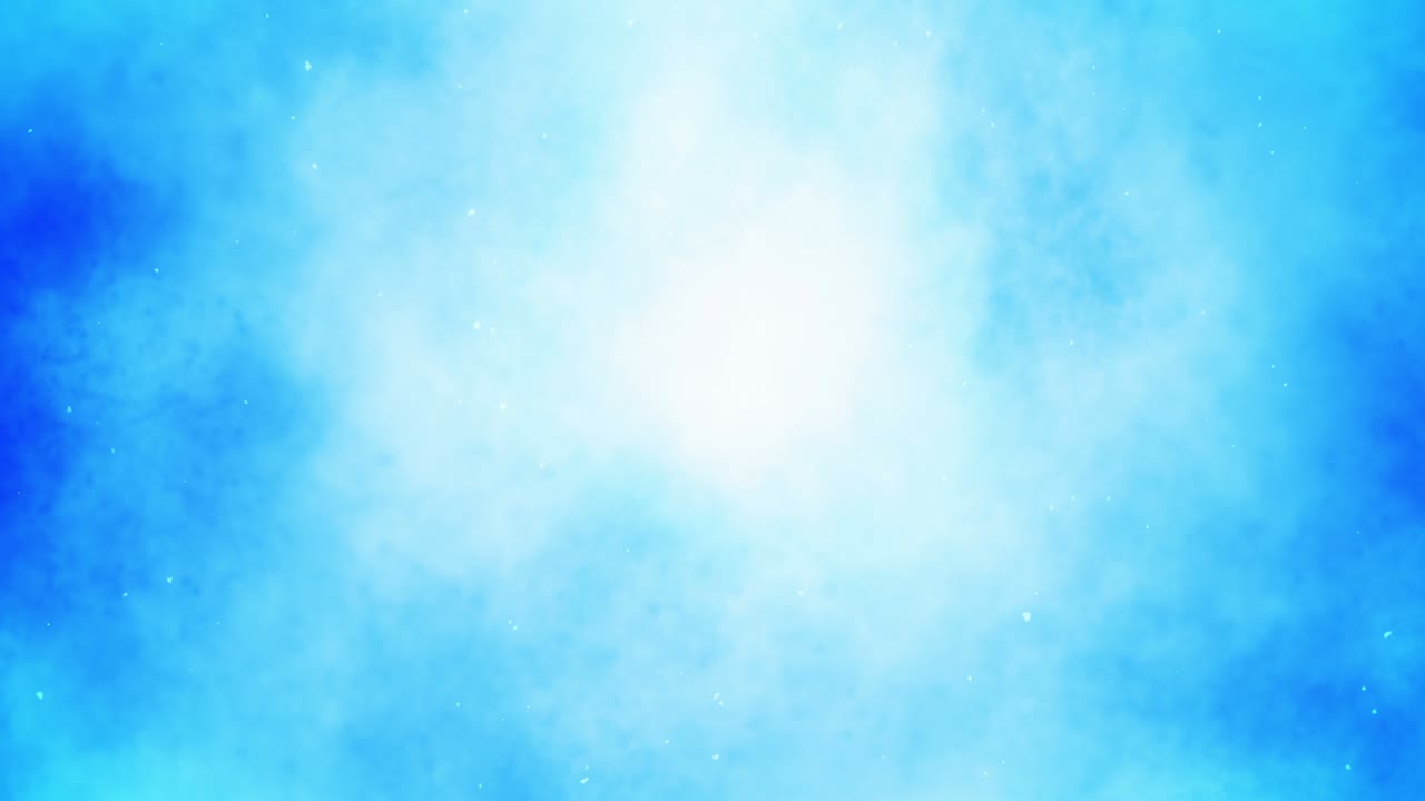 색의 연기 스프레이, 추상적인 연기, 증기 기, 안개 스플래시, 파란 바탕에 알코올 잉크와 수채화, 텍스트를 복사하는 공간, 루프 애니메이션.