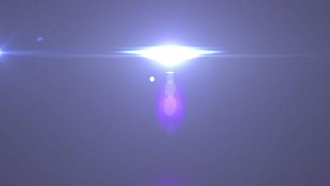 animación de rastros de luz y puntos sobre fondo negro