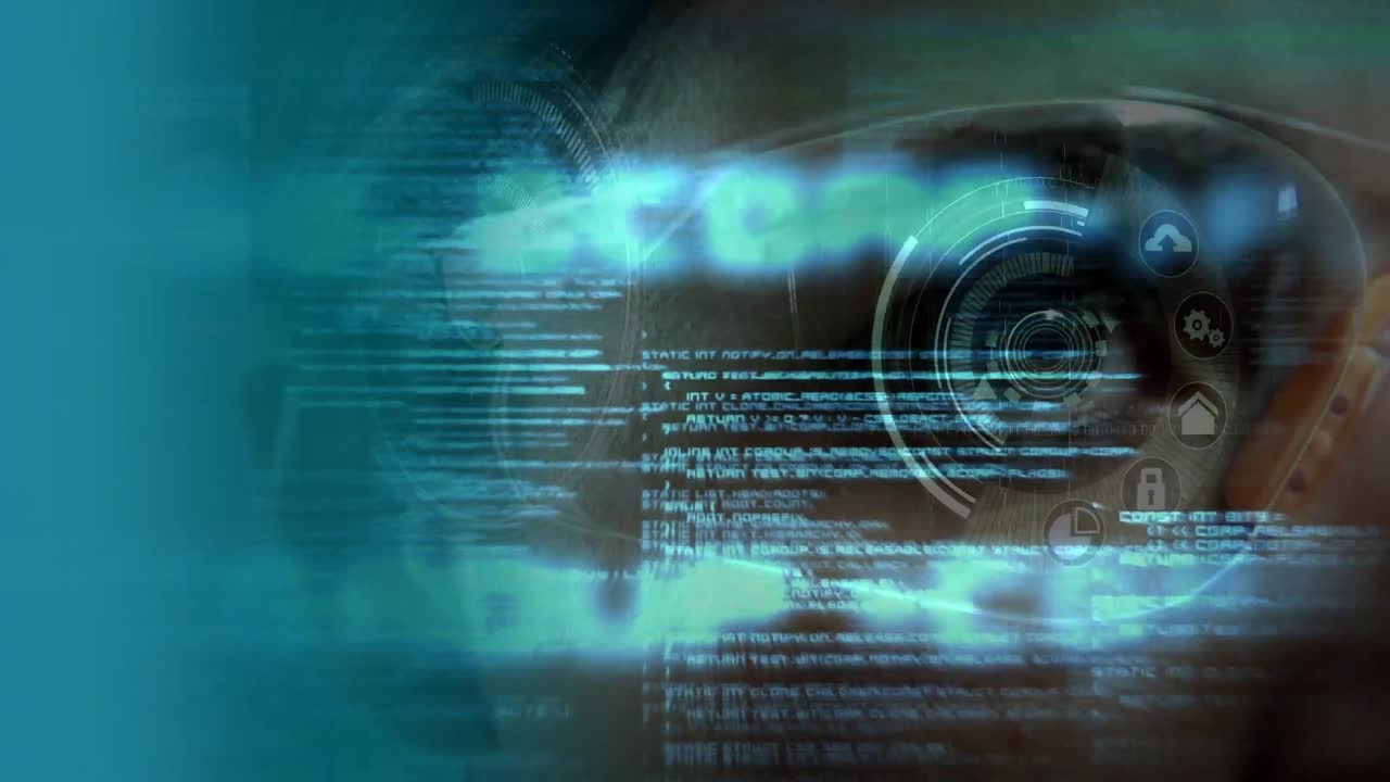 mujer con gafas inteligentes