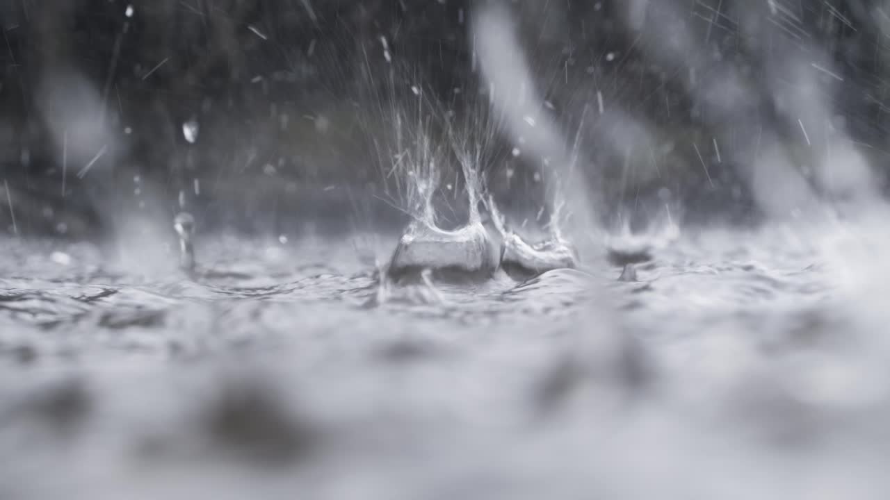 Rain following in the Tropical Rainforest in Brazil
