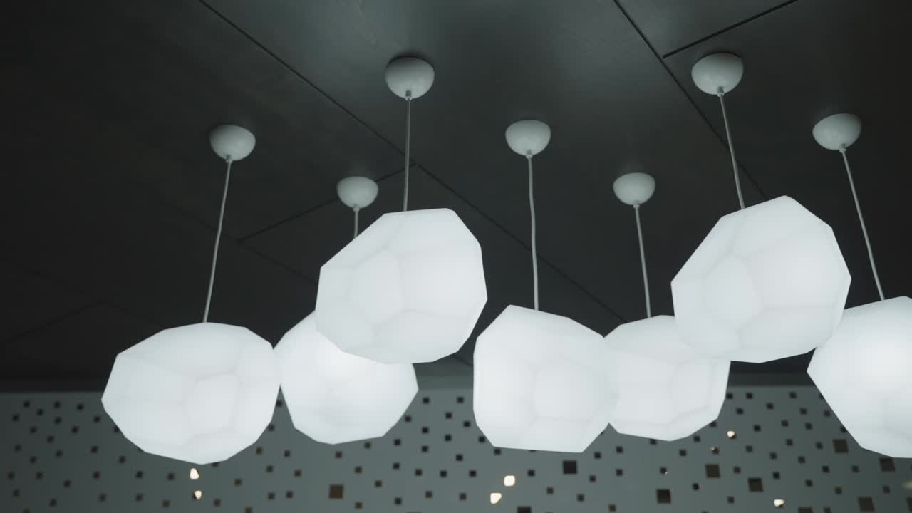 독특한 장식 천장 사무실 형광 조명