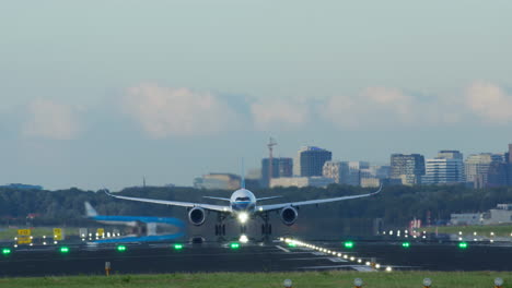 airbus a350-900 of china airlines taking off or landing