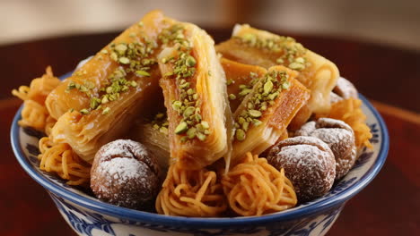 baklava and other middle eastern sweets