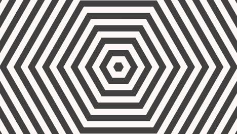 hexágonos geométricos pequeños negros
