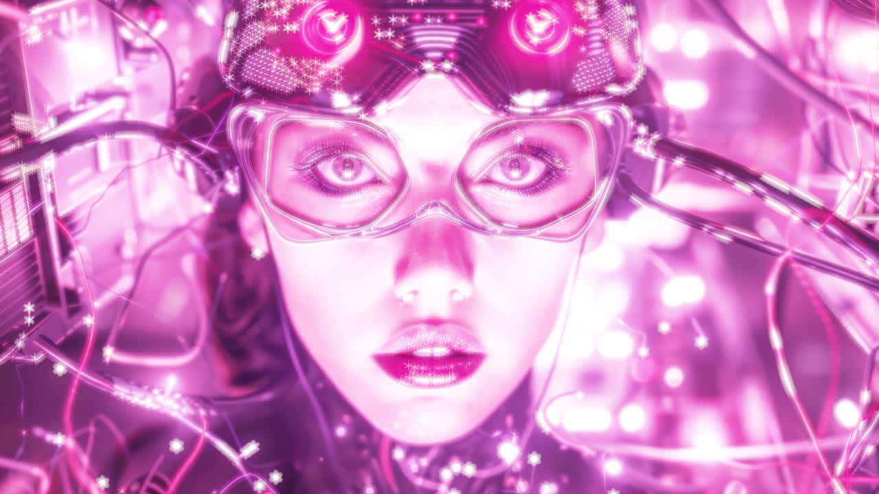 una mujer de la tecnología