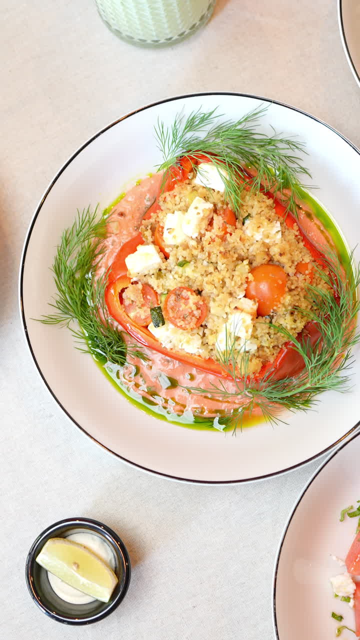 Restaurant Dishes and Drinks