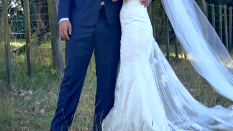 shot-of-bride---groom-with-wedding-flower