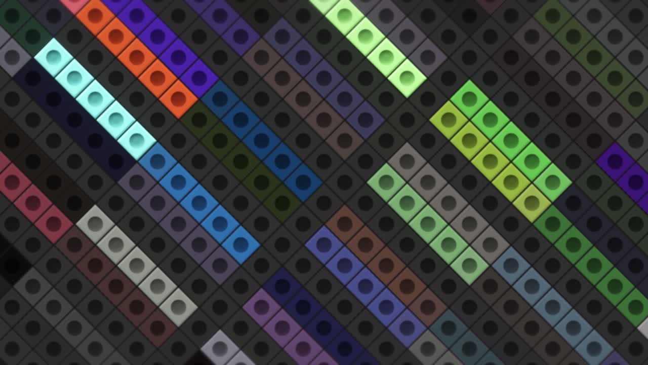 patrón geométrico abstracto con cuadrados de colores