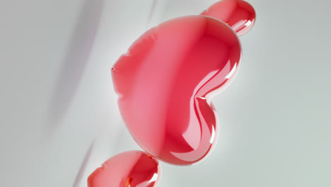 Red Balloon Hearts