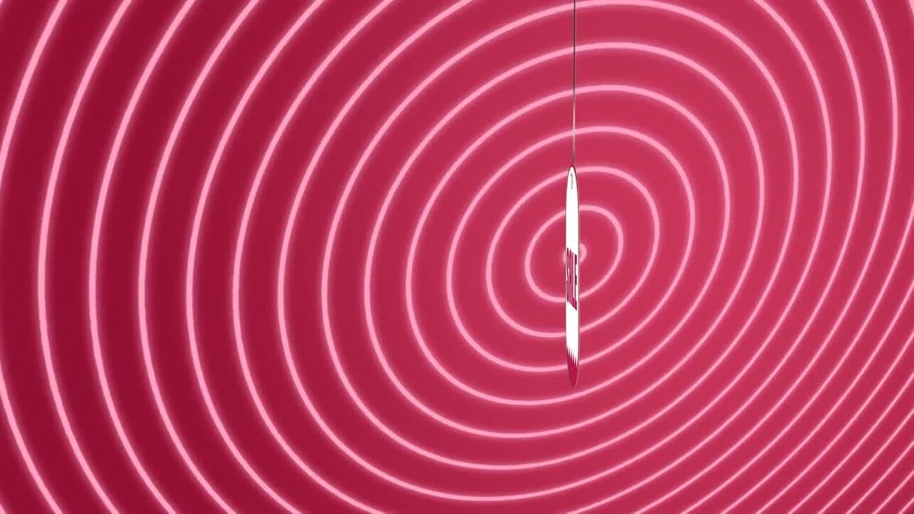 빨간 원 위의 태그에 판매 텍스트의 애니메이션