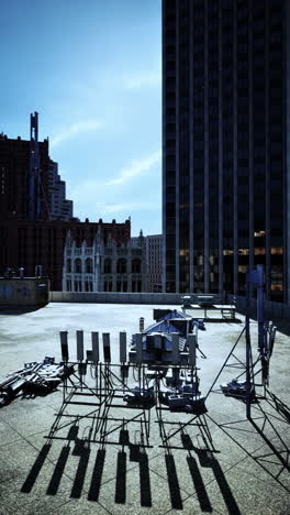 rooftop view of a city