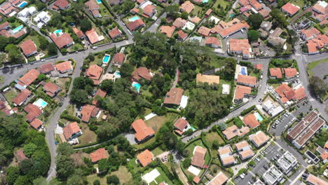 casas con piscinas vecindario residencial acogedor en anglet océano atlántico francia
