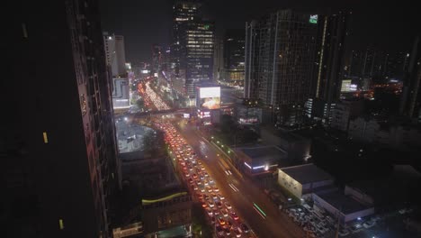 bangkok city timelapse at night