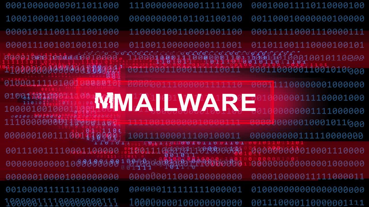 Mailware - glitch background