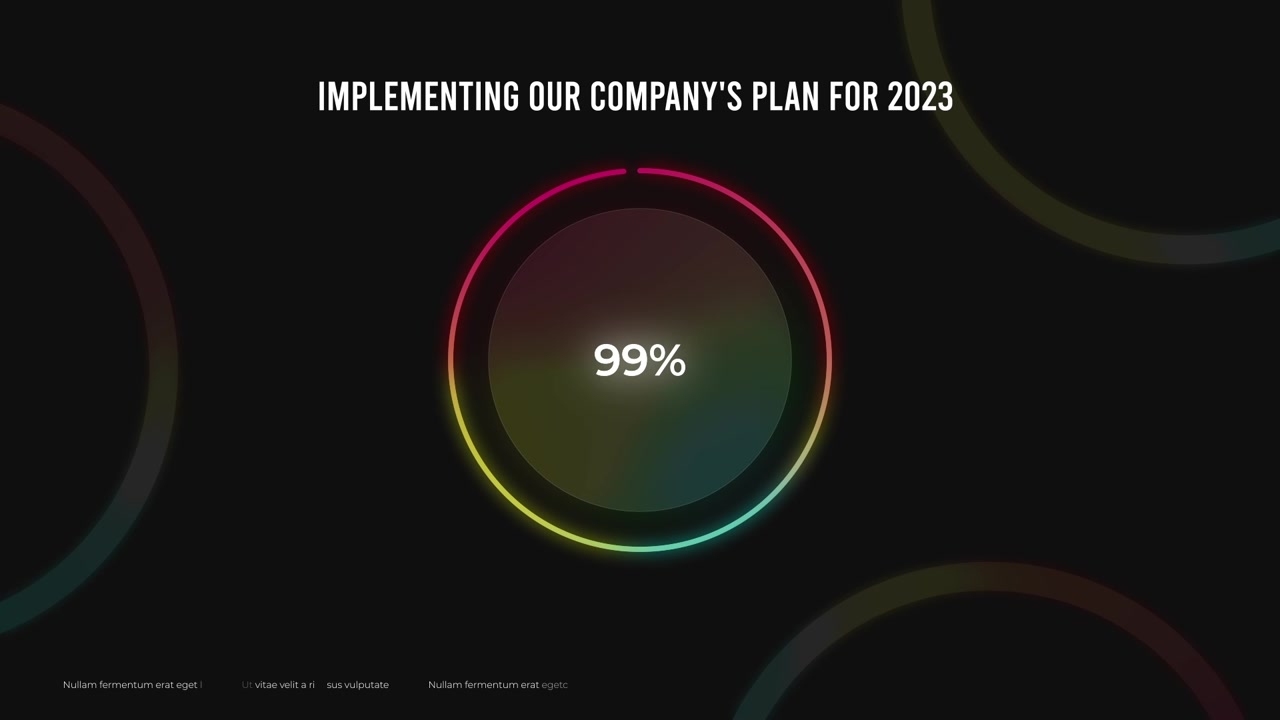 Animated Infographic Scenes for Business Data and Statistics