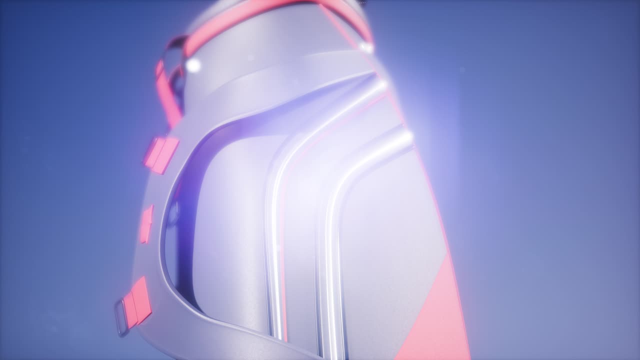 putter de golf en una bolsa de golf