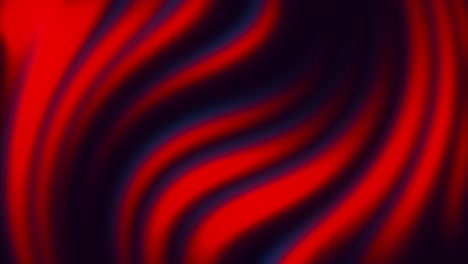 Material-De-Archivo-De-Movimiento-Degradado-Retorcido-De-Neón-Rojo---Animación-De-Bucle-De-Fondo-Holográfico-Abstracto-En-Resolución-4k