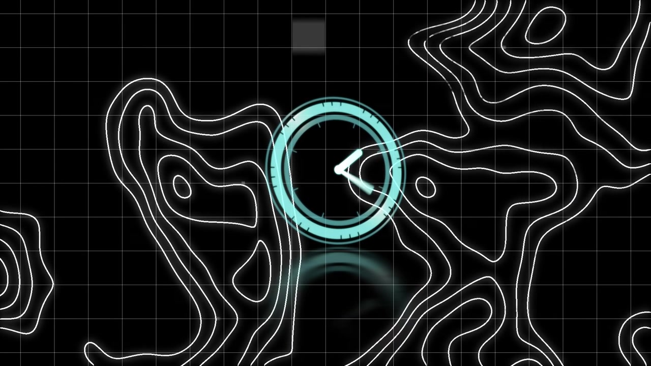 Composition of scopes scanning and network of connections lab connections with padlock icons