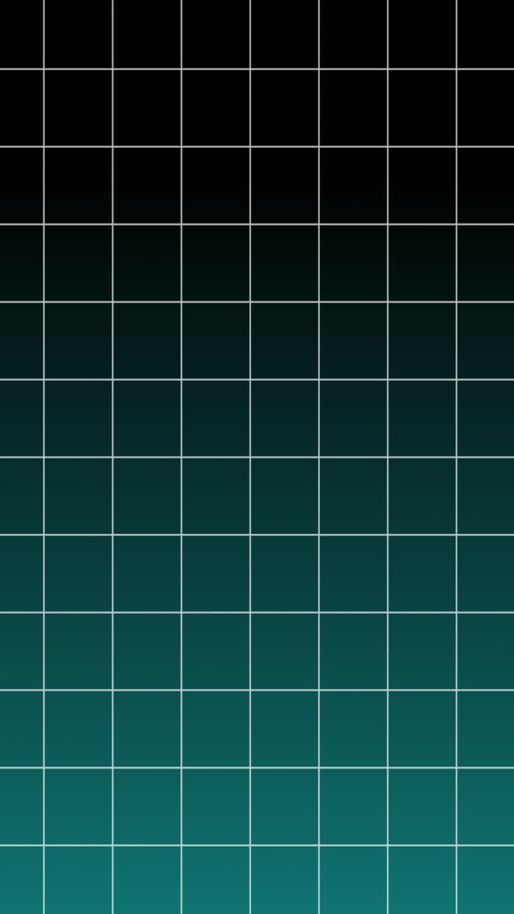 Vertical Grid Pattern with Black and Teal Gradient Background
