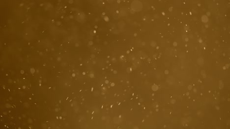 Orange Particles Heavily Swirling