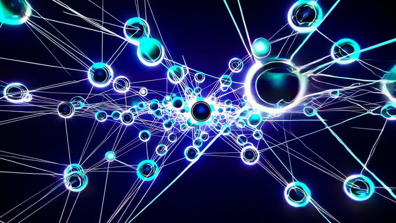 visualización de la red abstracta