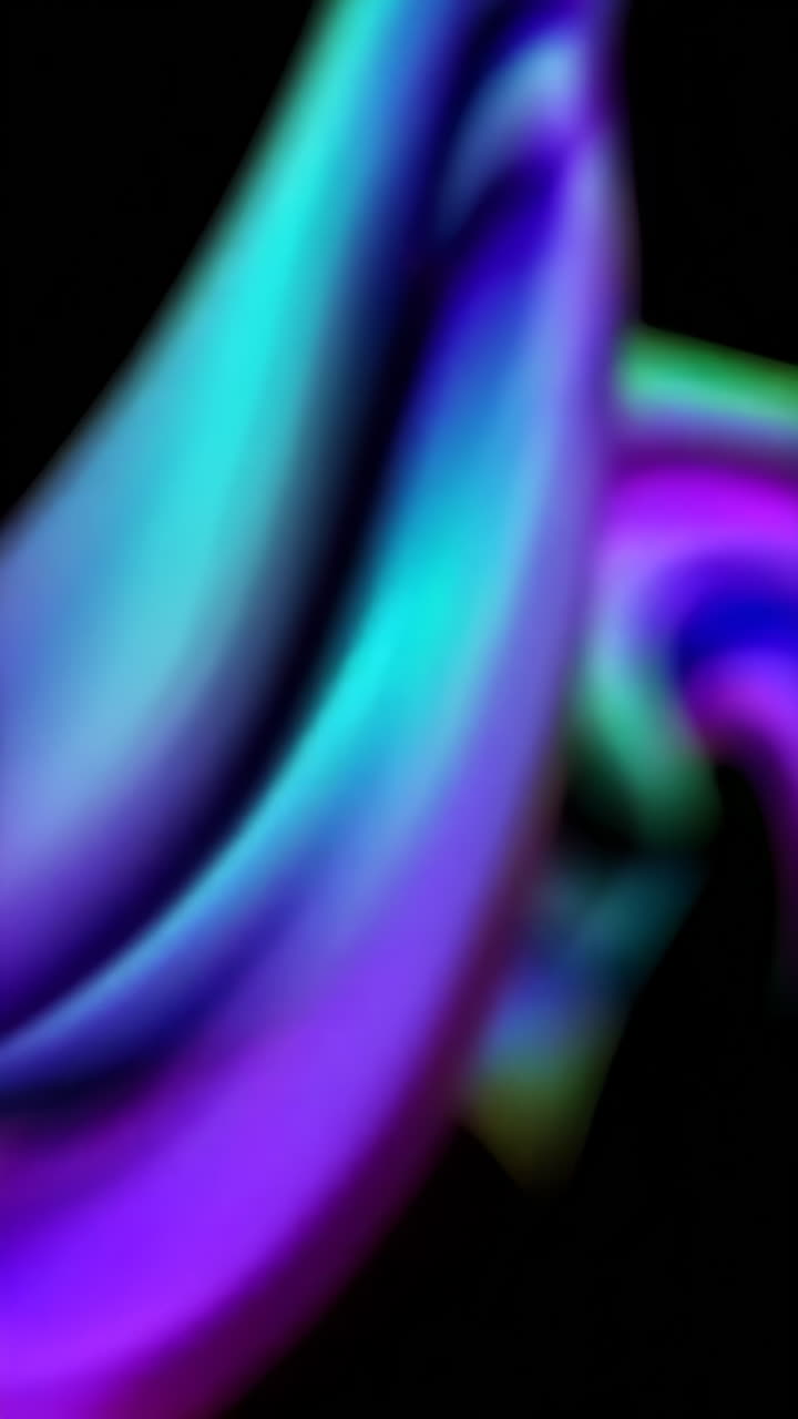 Abstract Flowing Colors