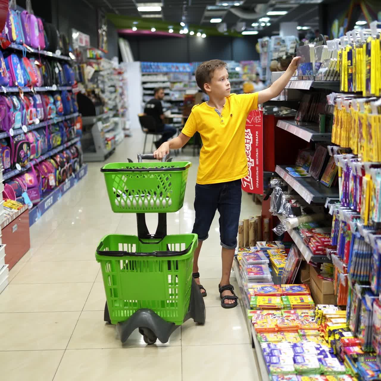 Back to school shopping