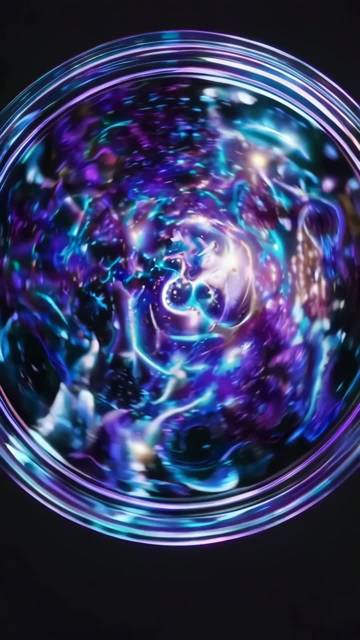 círculo brillante abstracto