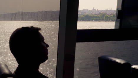 ferry ride through istanbul