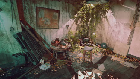 abandoned room