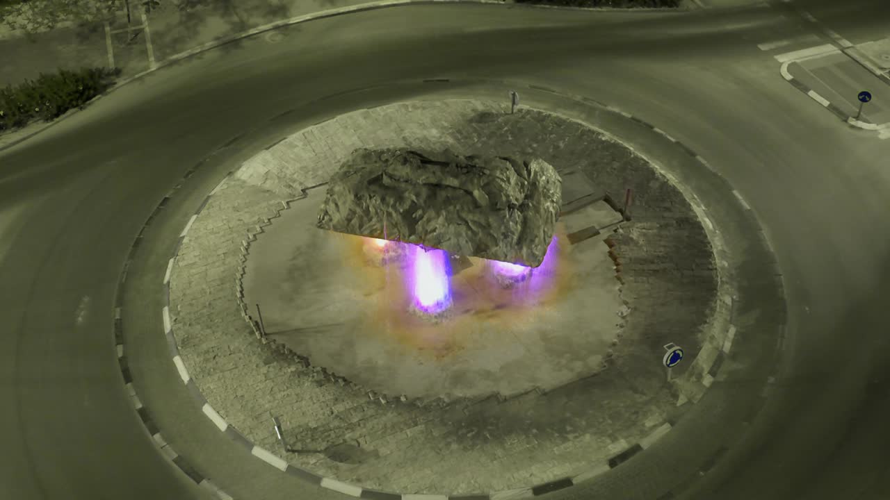 ночь в городе - воздушная