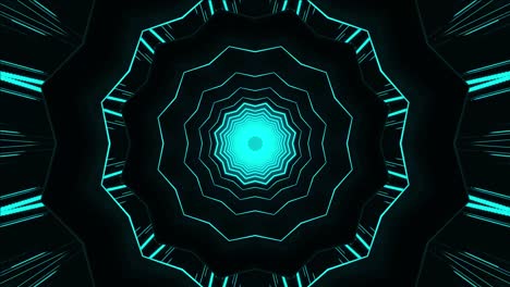 mandalas inspired background with colorful lines and geometric shapes